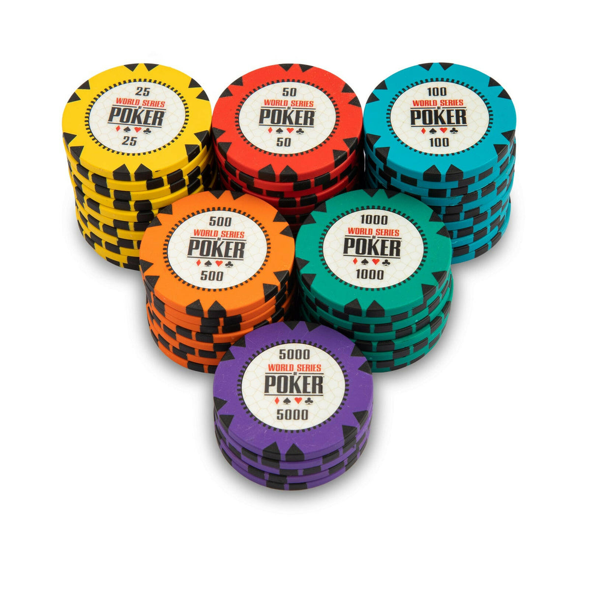 Buy WSOP Series Poker Chips Set 300 and 500 Pieces At Best Price in India