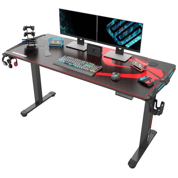 Eureka Ergonomic Gaming Table- 65 Inches, Electric Height Adjustable