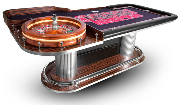 Vagator Series Roulette Table- Casino Quality, Heavy Wood
