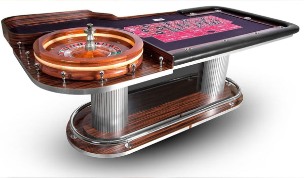Vagator Series Roulette Table- Casino Quality, Heavy Wood