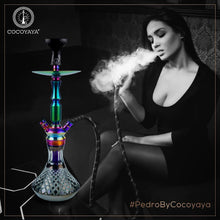  Cocoyaya Hookah Prince Series- Pedro Design, 20 Inches, Rainbow