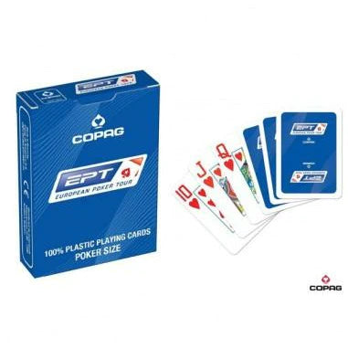 COPAG EPT Playing Cards- European Poker Tour, Red