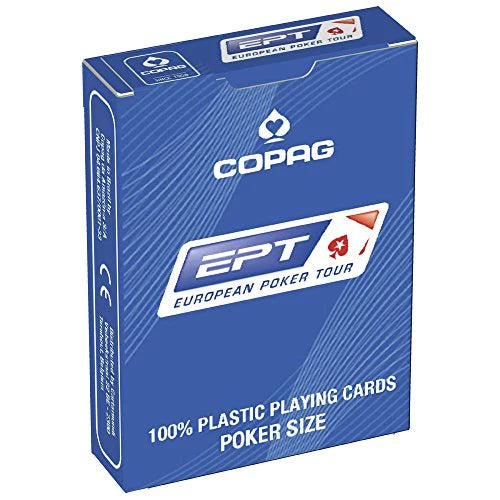 COPAG EPT Playing Cards- European Poker Tour, Red