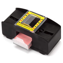  RIANZ Automatic 2-Deck Poker Playing Card Shuffler Machine - (1 PC) + 2 Deck Playing Cards Free (Black) - Baazi Store