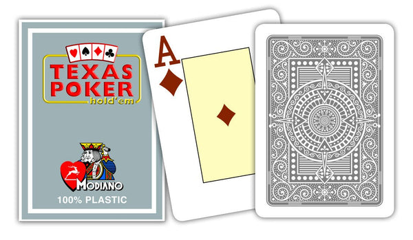 Modiano Poker Playing Cards- Texas Poker, Multi Colours