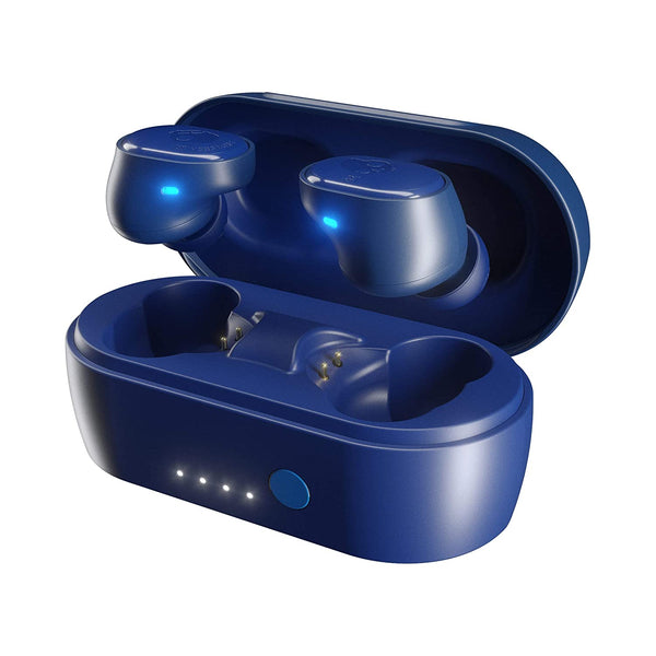 Skullcandy Sesh Earbuds- Truly Wireless with Mic, Indigo/Blue