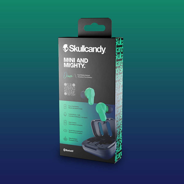 Skullcandy Dime Earbuds- True Wireless, Dark Green