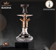  Cocoyaya Hookah Prince Series- Gacha, 14 Inches, Rose Gold