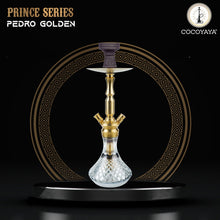  Cocoyaya Hookah Prince Series- Pedro Design, 20 Inches, Golden