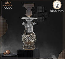  Cocoyaya Hookah Prince Series- Dodo Design, 14 Inches, Silver