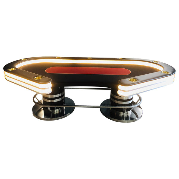 SuperHigh Roller Series LED Poker Table - LUXURY - Baazi Store