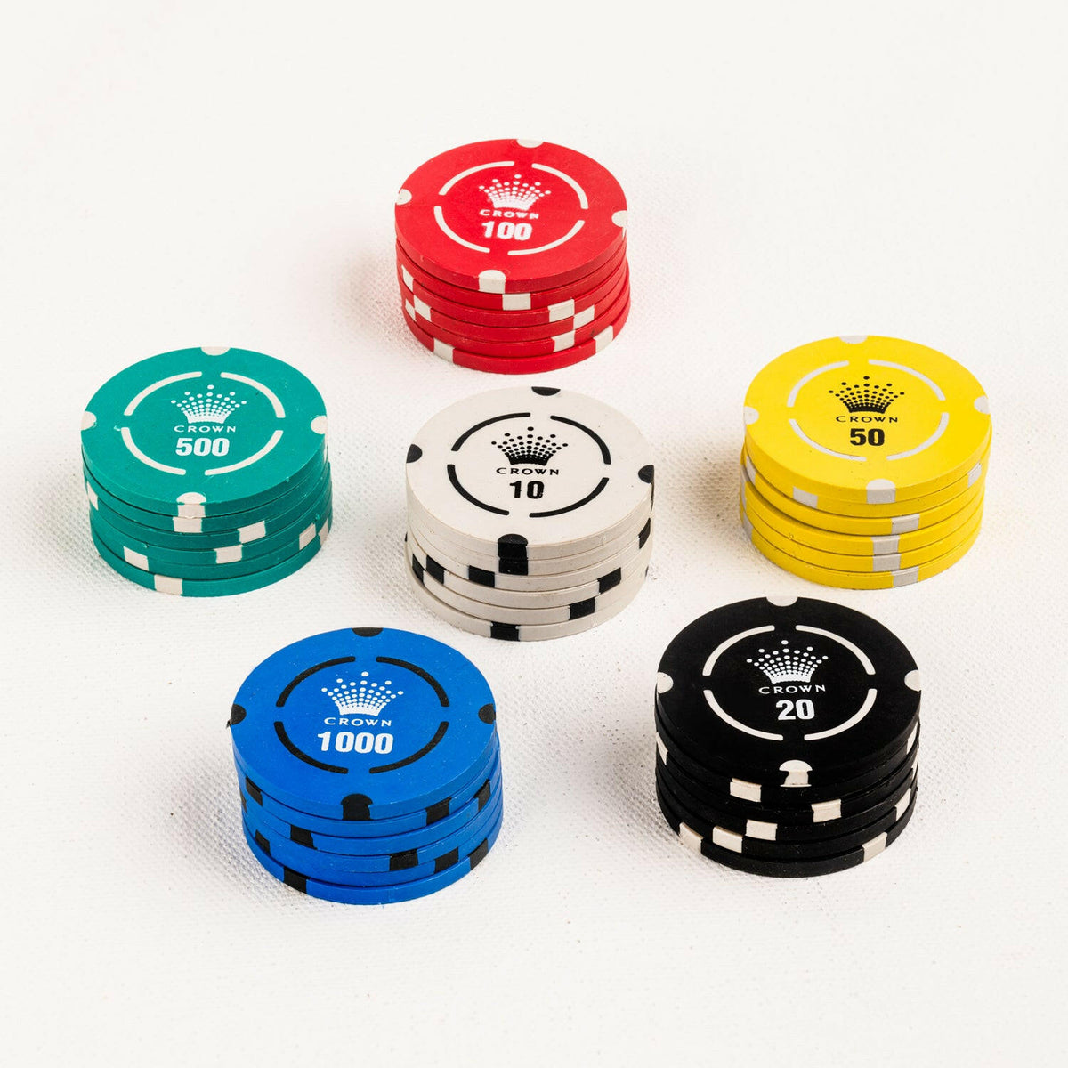 Order Crown 300 And 500 Clay Poker Chipset Discount