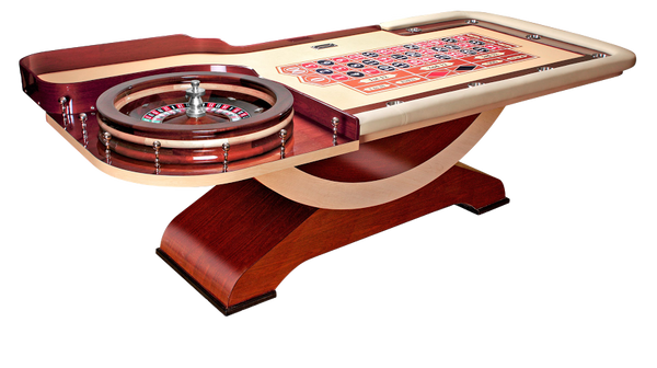 Luxe Series Roulette Table- Casino Quality, Heavy Wood
