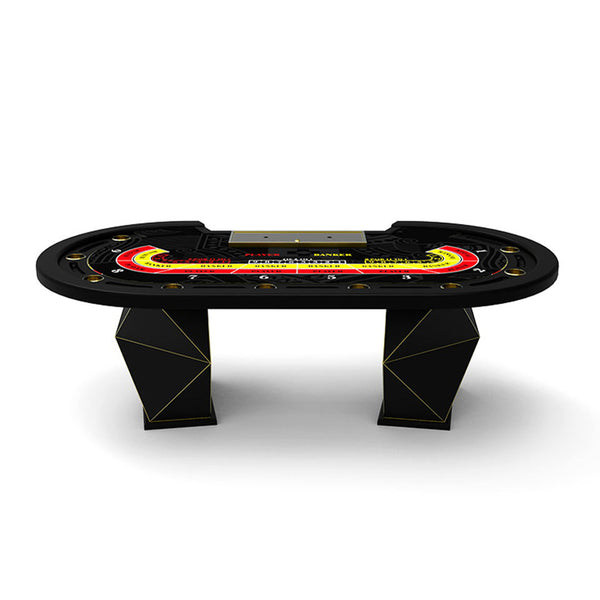 Panther Baccarat Table- Casino Quality, Wooden