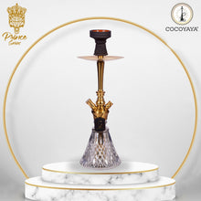  Cocoyaya Hookah Prince Series- Izzy Design, 16 Inches, Gold