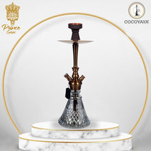  Cocoyaya Hookah Prince Series- Izzy Design, 16 Inches, Rose Gold