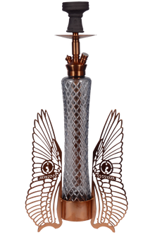  Cocoyaya Hookah Fly Series- Sparrow Design, 26 Inches, Rose Gold