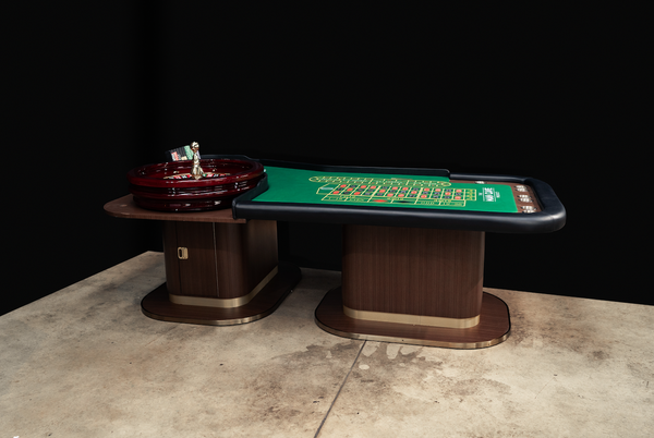 Bluff Series Roulette Table- Casino Quality, Wooden