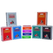  Modiano Poker Playing Cards- Texas Poker, Multi Colours