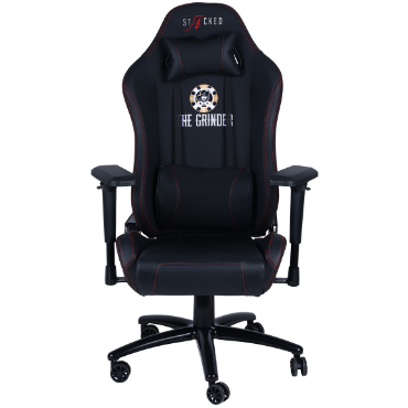 Carbon X Pro The Grinder series gaming chair - Black (4D Armrest ) - Baazi Store