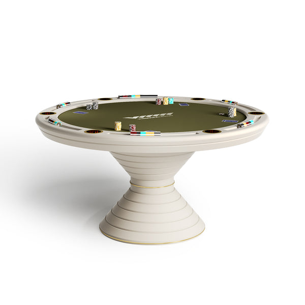Italian Paradise Poker Table- Rounder Shape