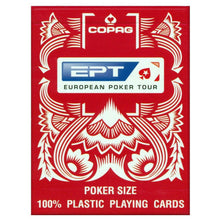  COPAG European Poker Tour (EPT) Playing Cards (Red) - Baazi Store