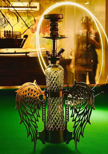  Cocoyaya Hookah Fly Series- Firefly Design, 21 Inches, Gold