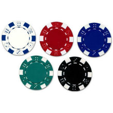  Casinokart Dice Poker Chipset-300 and 500 Pieces, Plastic Material