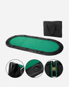 Three Fold Table Top with Speed Cloth & Carry Case (Colour- Green and Black) - Baazi Store