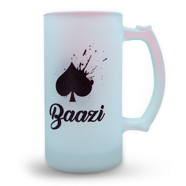Personalized Beer Mug – Royal Poker Spade - Baazi Store