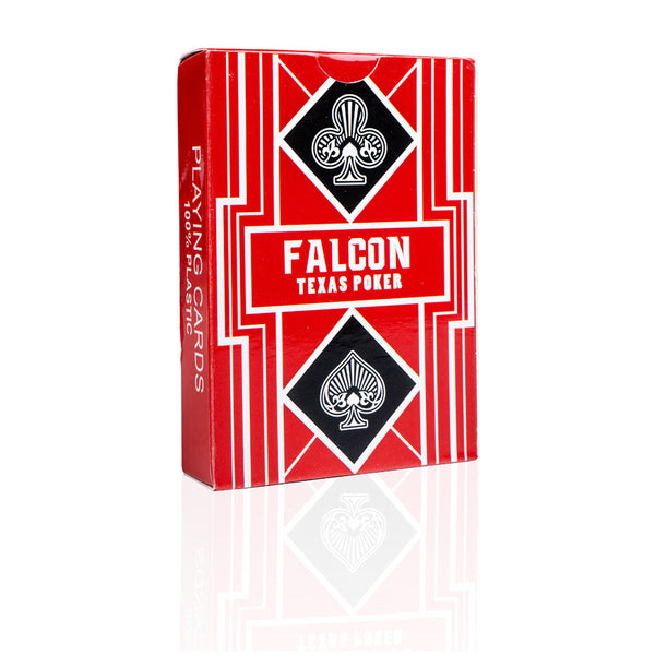 Falcon Texas Poker jumbo Index-Red - Baazi Store